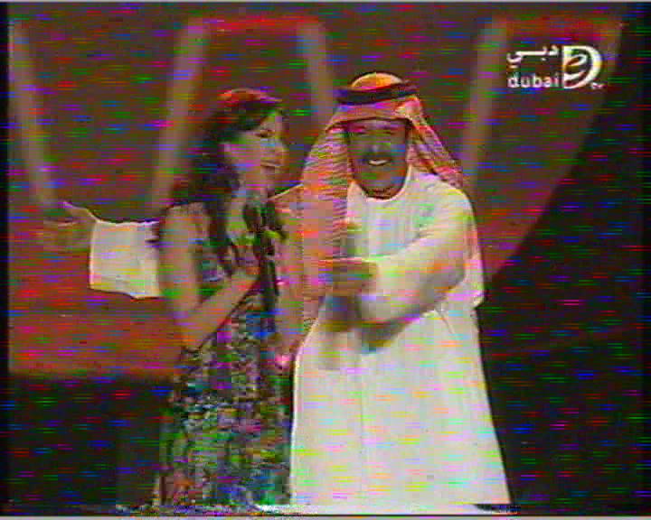 فيديو – دويتو يجمع عبدالله بالخير مع نانسي عجرم في أحد حفلات مهرجان ليالي دبي